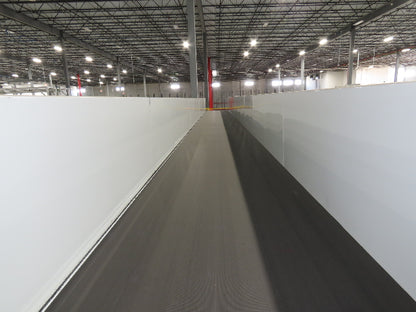 Hytrol HSS 43"x 63' Slider Bed Conveyor 41" Belt 7.5Hp 3PH Center Drive