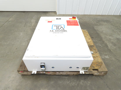 Hoffman A-423008LP Electrical Enclosure 42x30x10" 30A Disconnect Backpanel