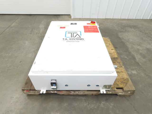 Hoffman A-423008LP Electrical Enclosure 42x30x10" 30A Disconnect Backpanel