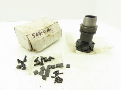 Kennametal 332545 R00/01R Indexable End Face Mill 13-Insert Cutter 3" Head