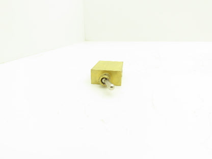 Clippard MJTV-4 Pneumatic Air Valve 4-Way 300psig Brass 1/8" NPT Lot of 3