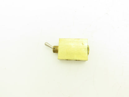 Clippard MJTV-4 Pneumatic Air Valve 4-Way 300psig Brass 1/8" NPT Lot of 3