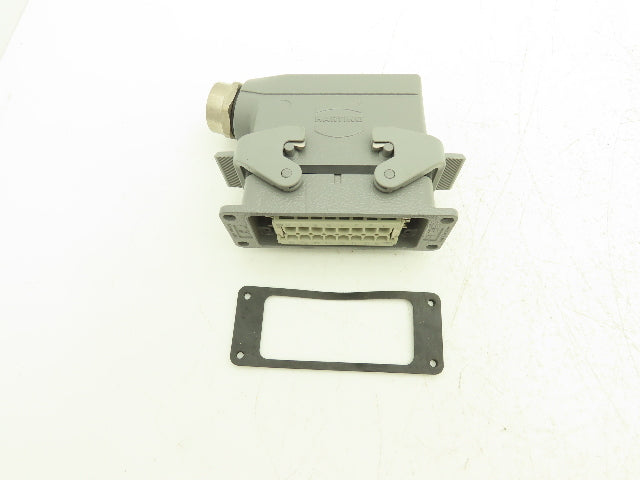 Harting 16 Pin 15/16A 500V 250v Connector Set Lot of 2 Sets