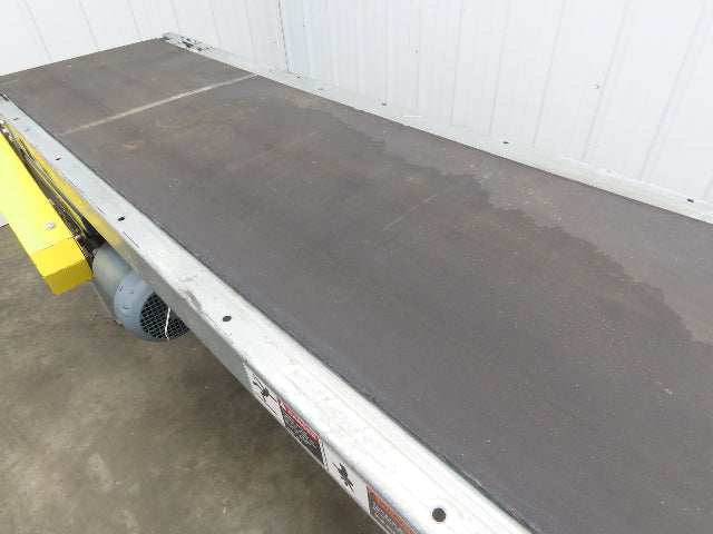 25"W x 7' Slider Bed Conveyor 20"Belt 1/2Hp 230/460V 3PH End Drive 64fpm