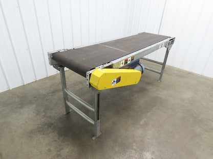 25"W x 7' Slider Bed Conveyor 20"Belt 1/2Hp 230/460V 3PH End Drive 64fpm