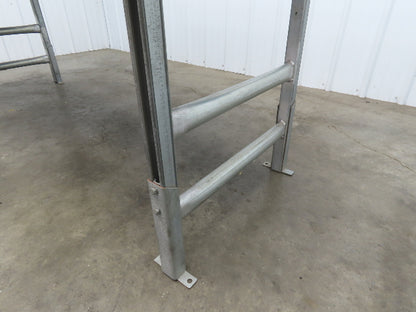 25"W x 7' Slider Bed Conveyor 20"Belt 1/2Hp 230/460V 3PH End Drive 64fpm