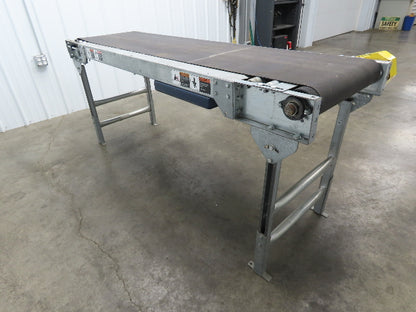 25"W x 7' Slider Bed Conveyor 20"Belt 1/2Hp 230/460V 3PH End Drive 64fpm