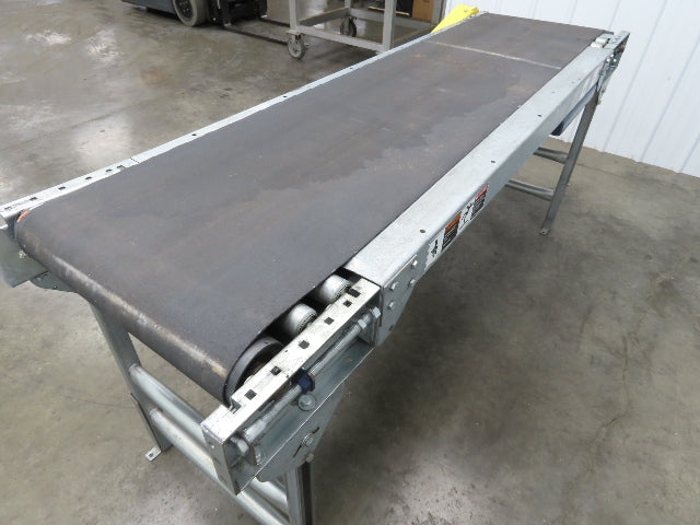 25"W x 7' Slider Bed Conveyor 20"Belt 1/2Hp 230/460V 3PH End Drive 64fpm