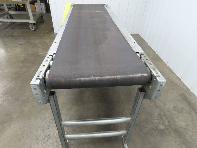 25"W x 7' Slider Bed Conveyor 20"Belt 1/2Hp 230/460V 3PH End Drive 64fpm