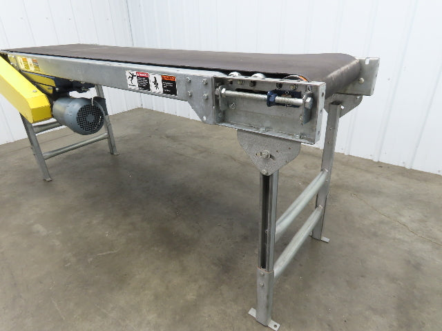 25"W x 7' Slider Bed Conveyor 20"Belt 1/2Hp 230/460V 3PH End Drive 64fpm