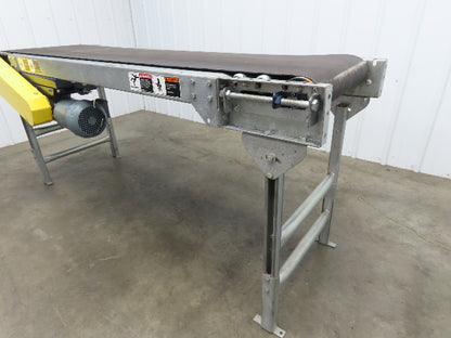 25"W x 7' Slider Bed Conveyor 20"Belt 1/2Hp 230/460V 3PH End Drive 64fpm
