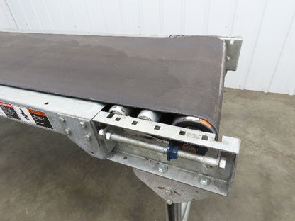 25"W x 7' Slider Bed Conveyor 20"Belt 1/2Hp 230/460V 3PH End Drive 64fpm