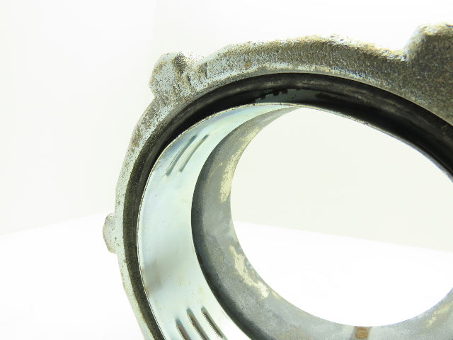 EGS 4Q-600 LiquidTight Connector 6" Straight With Sealing Ring & Locknut O-Z