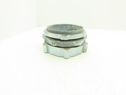 EGS 4Q-600 LiquidTight Connector 6" Straight With Sealing Ring & Locknut O-Z