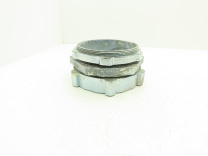 EGS 4Q-600 LiquidTight Connector 6" Straight With Sealing Ring & Locknut O-Z