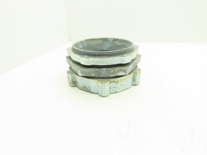 EGS 4Q-600 LiquidTight Connector 6" Straight With Sealing Ring & Locknut O-Z