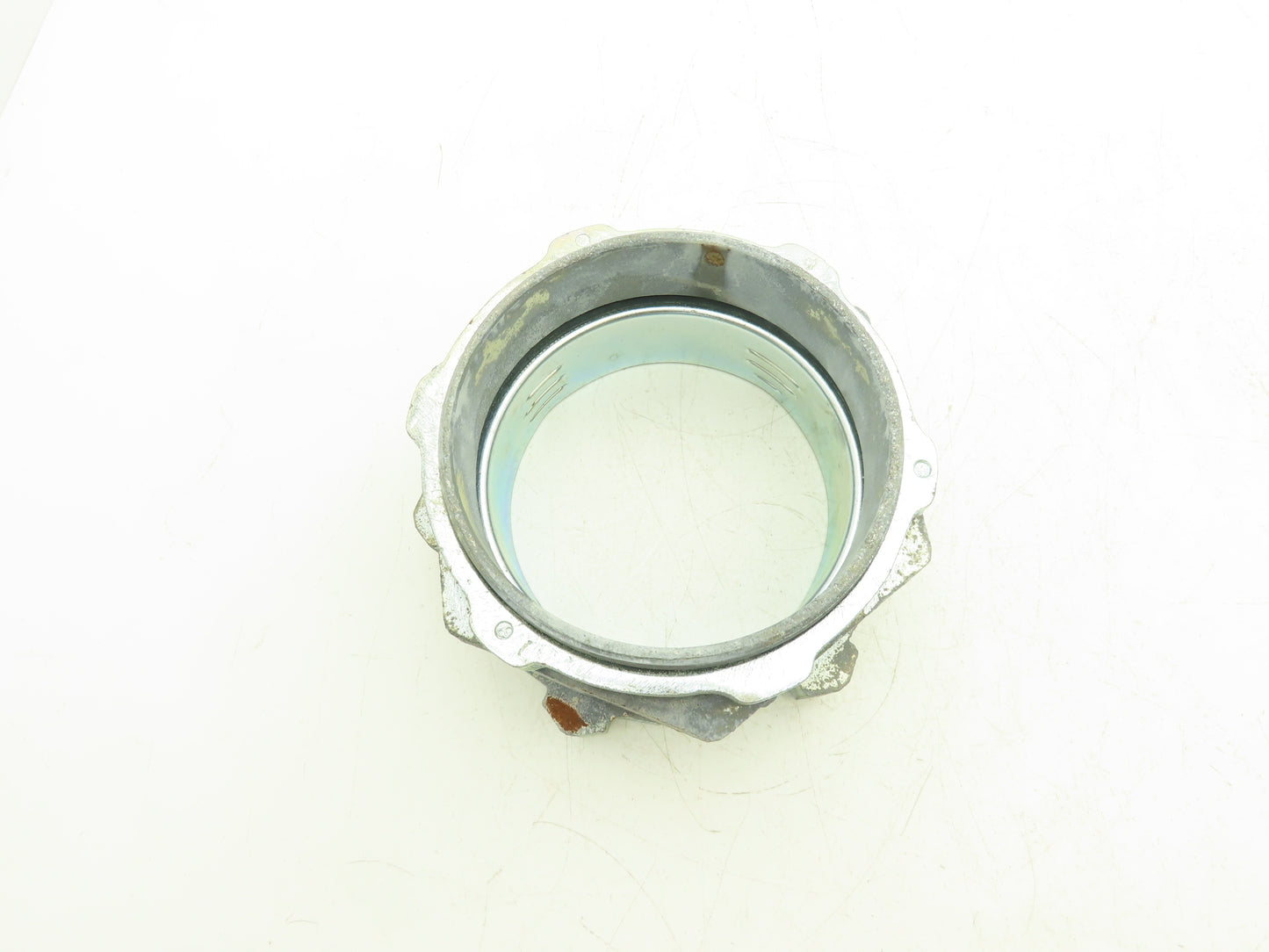 EGS 4Q-600 LiquidTight Connector 6" Straight With Sealing Ring & Locknut O-Z