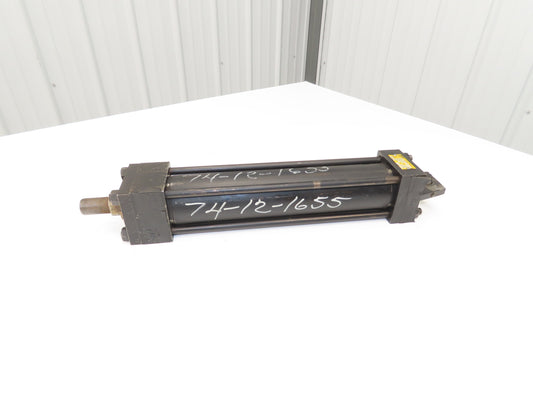 Parker SB2HLTS34A Hydraulic Cylinder 2.5" Bore 12" Stroke 3000 PSI Clevis Mt