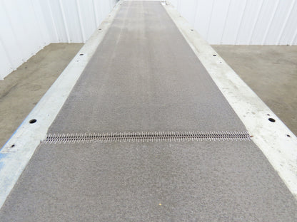 17"W x 7' Slider Bed Conveyor 12"Belt .17Hp 115/230V 1PH End Drive 60fpm Adj Ht
