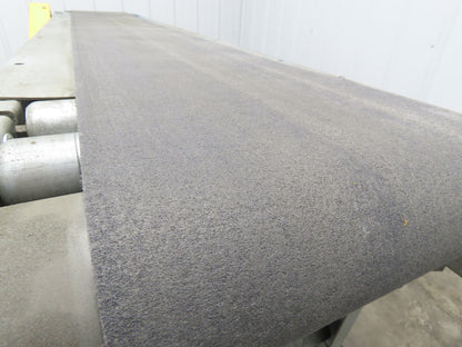 17"W x 7' Slider Bed Conveyor 12"Belt .17Hp 115/230V 1PH End Drive 60fpm Adj Ht