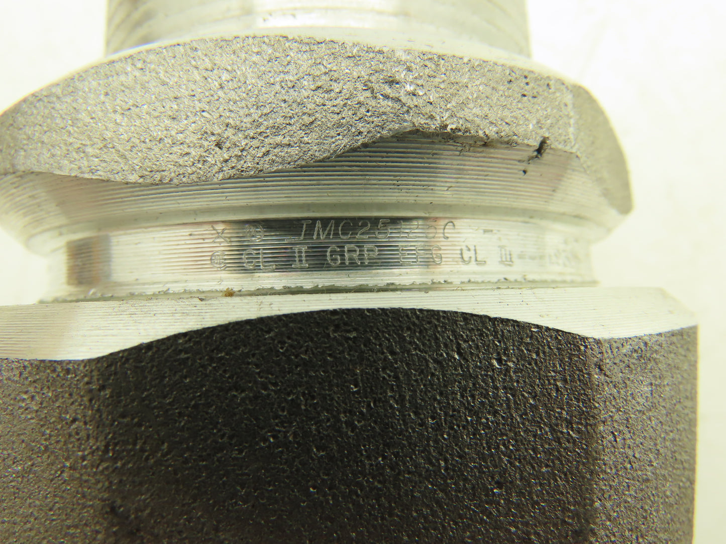 EGS JMC-251-250 Aluminum MC Corrugated Cable Connector 2.5" Straight O-Z