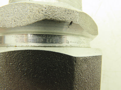 EGS JMC-251-250 Aluminum MC Corrugated Cable Connector 2.5" Straight O-Z