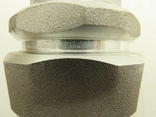 EGS JMC-251-250 Aluminum MC Corrugated Cable Connector 2.5" Straight O-Z