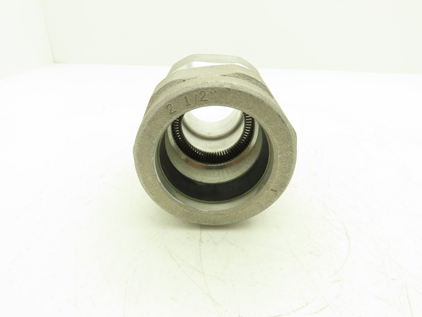 EGS JMC-251-250 Aluminum MC Corrugated Cable Connector 2.5" Straight O-Z