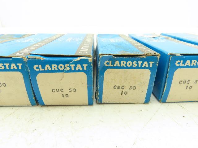 Clarostat CMC 50 10 Resistor 10 Ω Ohm Lot of 11