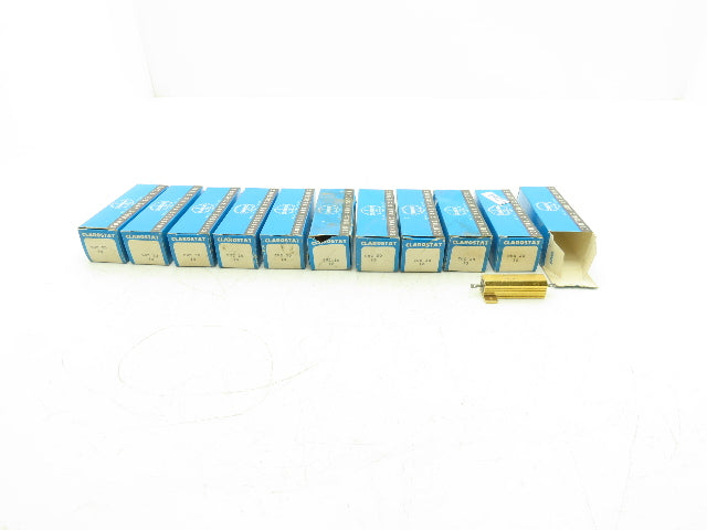 Clarostat CMC 50 10 Resistor 10 Ω Ohm Lot of 11