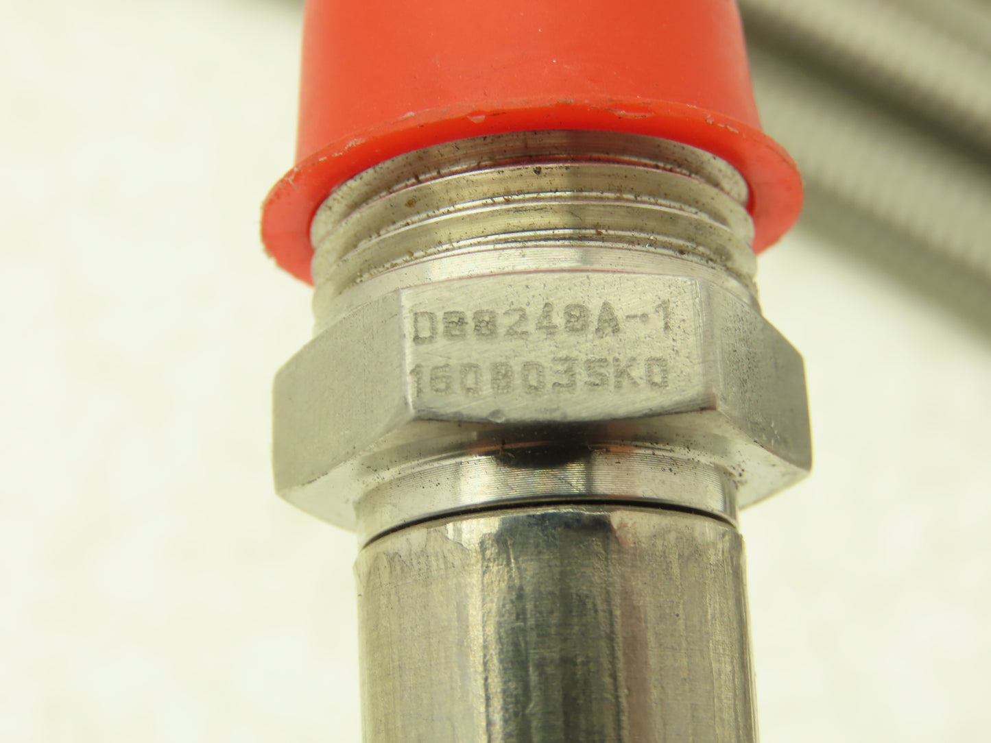 Integra Stainless Steel Flex Hydraulic Hose 1/2" NPT 12" OAL TFE Type Lot of 4