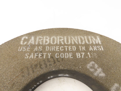 Carborundum TP-1 Grinding Wheel 18" OD 2.5" Width 8" Arbor