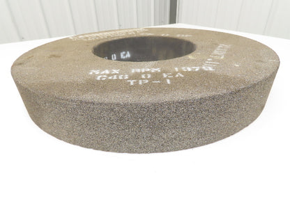 Carborundum TP-1 Grinding Wheel 18" OD 2.5" Width 8" Arbor