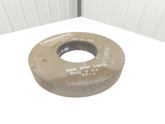 Carborundum TP-1 Grinding Wheel 18" OD 2.5" Width 8" Arbor