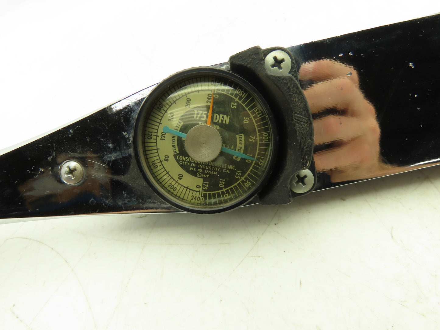 Consolodated Devices 1753DFN 1/2" Drive Torque Wrench 0-175Ft-Lbs Snap-On