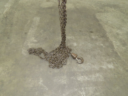 N/A 1 Ton 2000Lb Manual Chain Fall Hand Hoist 21' 4" Lift