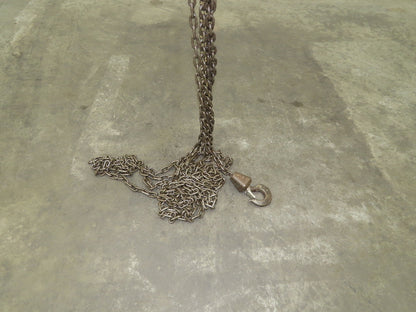 N/A 1 Ton 2000Lb Manual Chain Fall Hand Hoist 21' 4" Lift