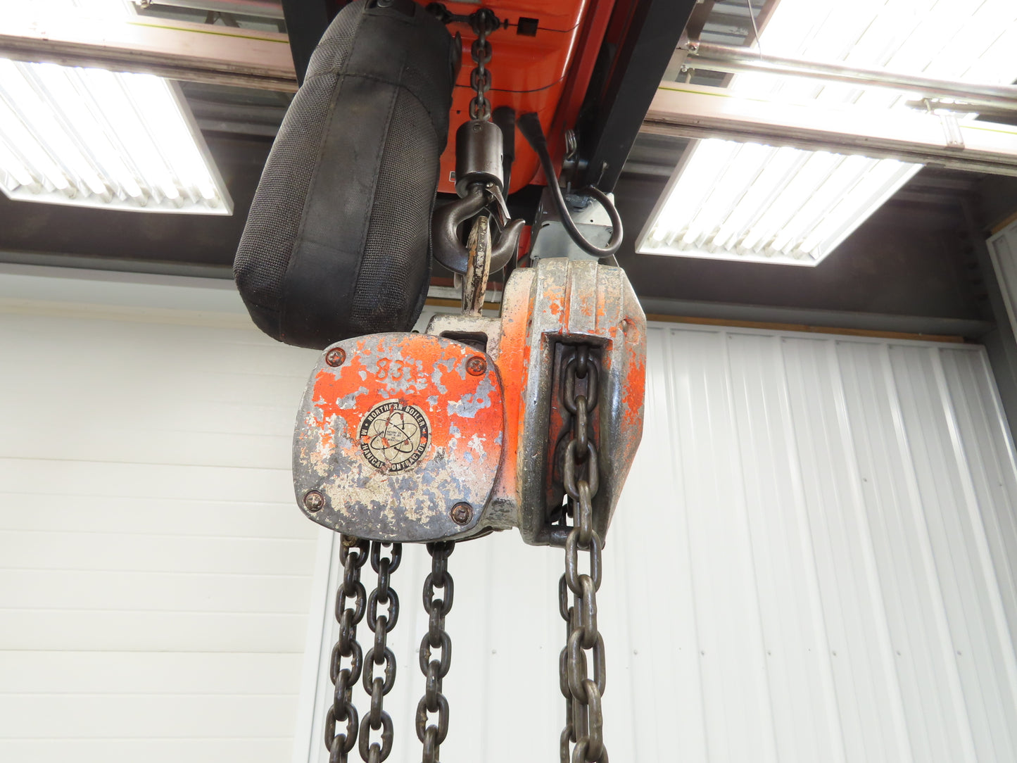 N/A 1 Ton 2000Lb Manual Chain Fall Hand Hoist 21' 4" Lift
