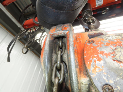 N/A 1 Ton 2000Lb Manual Chain Fall Hand Hoist 21' 4" Lift