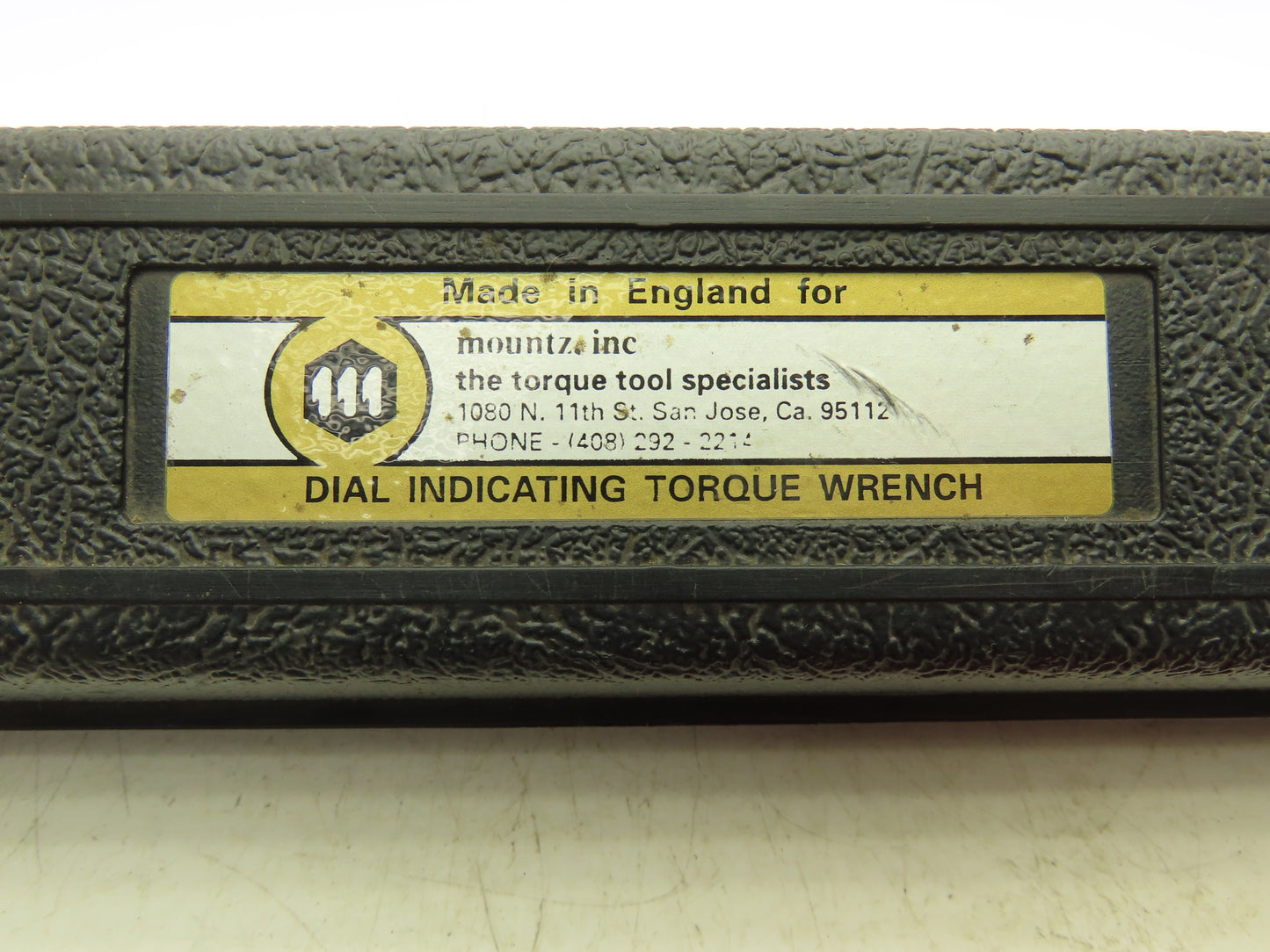 Mountz 02-0110 Dial Torque wrench 0-80 Ft-Lbs