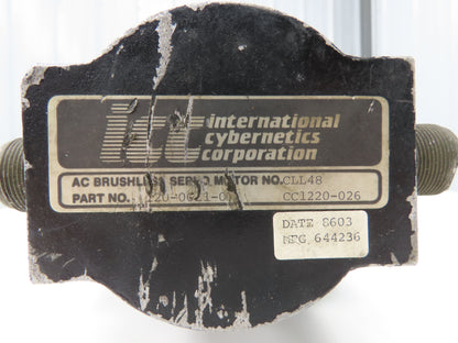 International Cybernetics 120-0021-004 AC Servo Motor