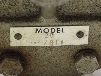 Tuthill Pump Co 2C X611 Hydraulic Rotary Gear Pump 1/2" NPT