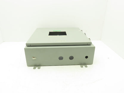 Saginaw SCE-20H2006LP Electrical Enclosure 20x20x6" Backplate Knockout Wallmount
