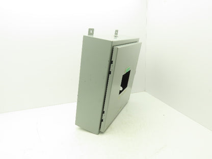 Saginaw SCE-20H2006LP Electrical Enclosure 20x20x6" Backplate Knockout Wallmount