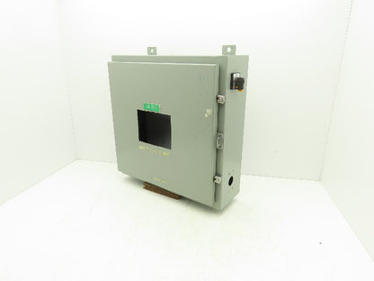 Saginaw SCE-20H2006LP Electrical Enclosure 20x20x6" Backplate Knockout Wallmount