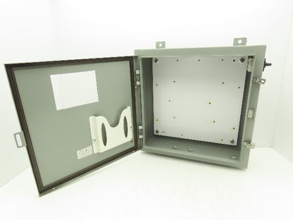 Saginaw SCE-20H2006LP Electrical Enclosure 20x20x6" Backplate Knockout Wallmount