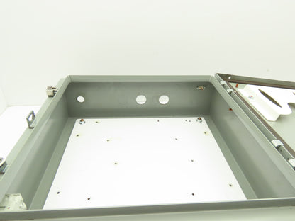 Saginaw SCE-20H2006LP Electrical Enclosure 20x20x6" Backplate Knockout Wallmount