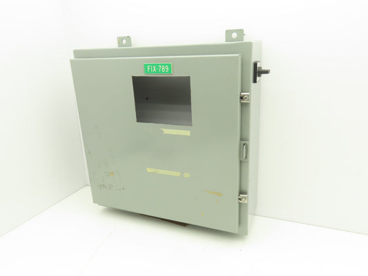 Saginaw SCE-20H2006LP Electrical Enclosure 20x20x6" Backplate Knockout Wallmount