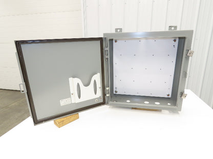 Saginaw SCE-20H2006LP Electrical Enclosure 20x20x6" Backplate Knockout Wallmount