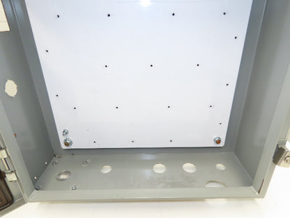 Saginaw SCE-20H2006LP Electrical Enclosure 20x20x6" Backplate Knockout Wallmount